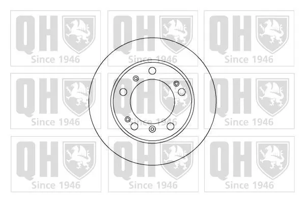 Handler.Part Brake disc QUINTON HAZELL BDC4791 1