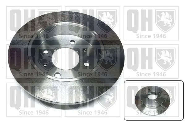 Handler.Part Brake disc QUINTON HAZELL BDC5104 1