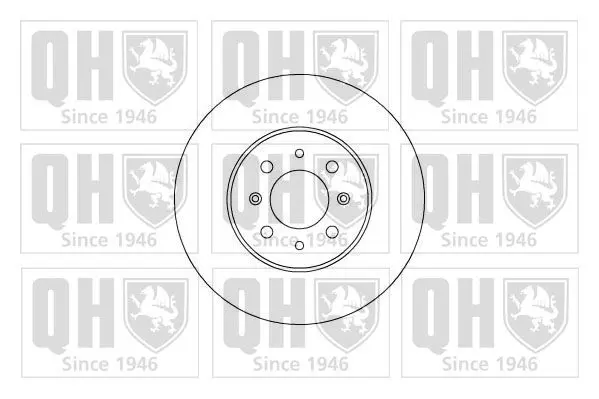 Handler.Part Brake disc QUINTON HAZELL BDC5211 1