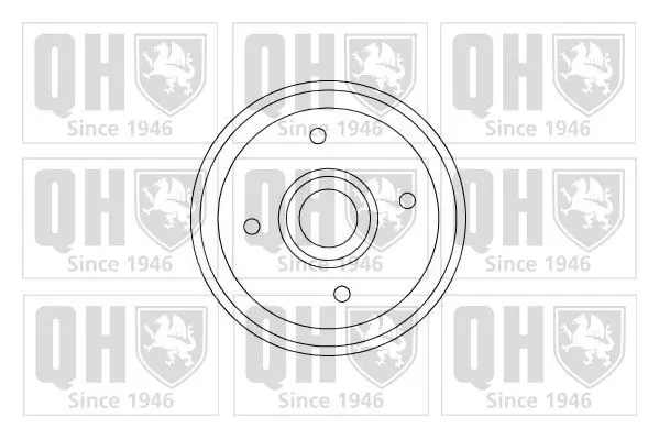 Handler.Part Brake drum QUINTON HAZELL BDR359 1