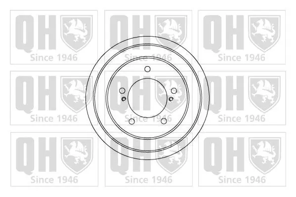 Handler.Part Brake drum QUINTON HAZELL BDR401 1