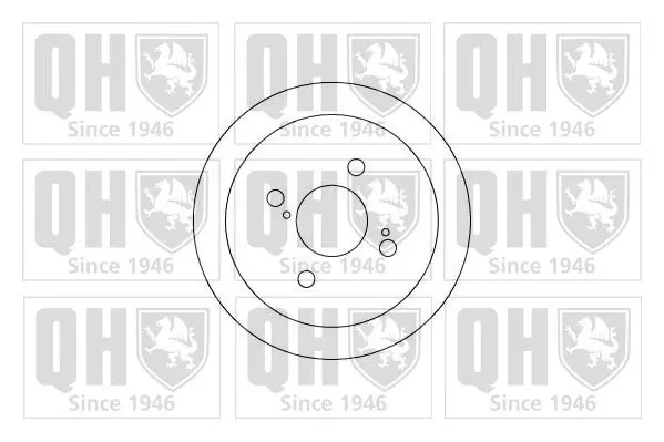 Handler.Part Brake drum QUINTON HAZELL BDR547 1