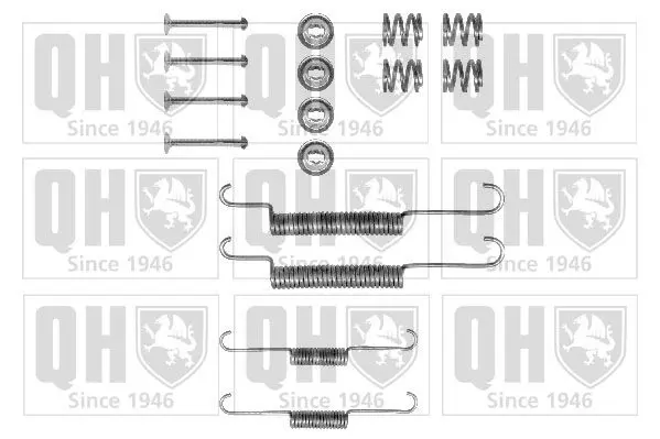 Handler.Part Accessory kit, brake shoes QUINTON HAZELL BFK218 1