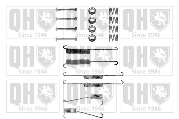 Handler.Part Accessory kit, brake shoes QUINTON HAZELL BFK239 1