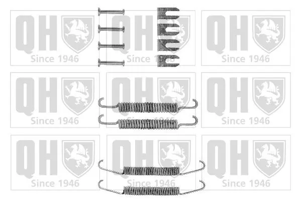 Handler.Part Accessory kit, brake shoes QUINTON HAZELL BFK241 1