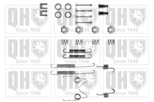 Handler.Part Accessory kit, brake shoes QUINTON HAZELL BFK245 1