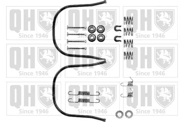 Handler.Part Accessory kit, brake shoes QUINTON HAZELL BFK252 1