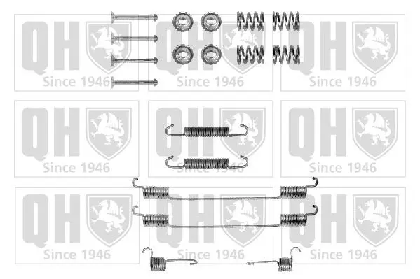 Handler.Part Accessory kit, brake shoes QUINTON HAZELL BFK279 1