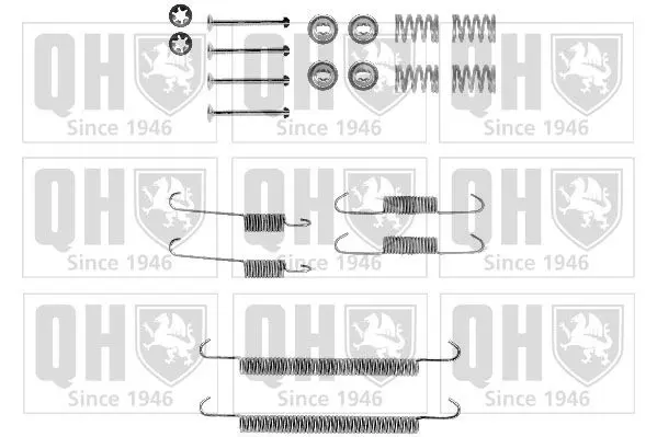 Handler.Part Accessory kit, brake shoes QUINTON HAZELL BFK289 1