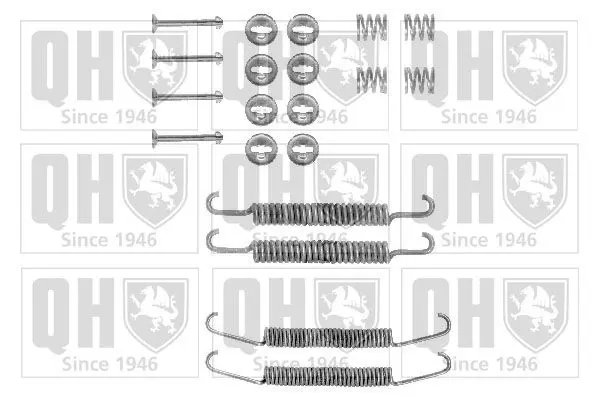 Handler.Part Accessory kit, brake shoes QUINTON HAZELL BFK298 1