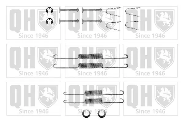 Handler.Part Accessory kit, brake shoes QUINTON HAZELL BFK333 1