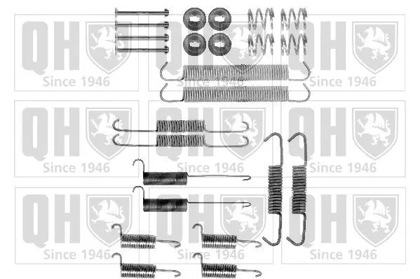 Handler.Part Accessory kit, brake shoes QUINTON HAZELL BFK358 1