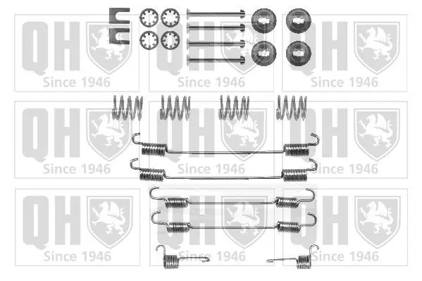 Handler.Part Accessory kit, brake shoes QUINTON HAZELL BFK393 1