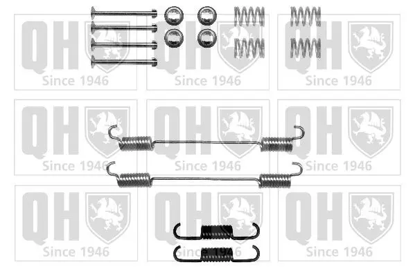 Handler.Part Accessory kit, brake shoes QUINTON HAZELL BFK437 1