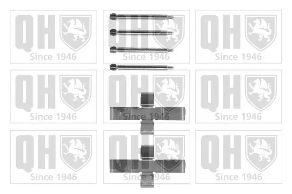 Handler.Part Accessory kit, disc brake pads QUINTON HAZELL BFK699 1