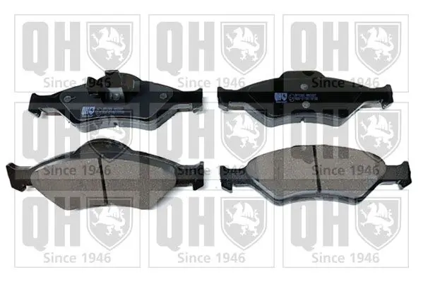 Handler.Part Brake pad set, disc brake QUINTON HAZELL BP1260 1