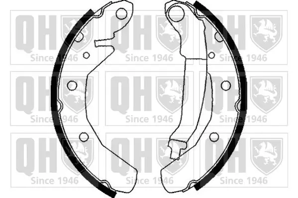 Handler.Part Brake shoe set QUINTON HAZELL BS1056 1