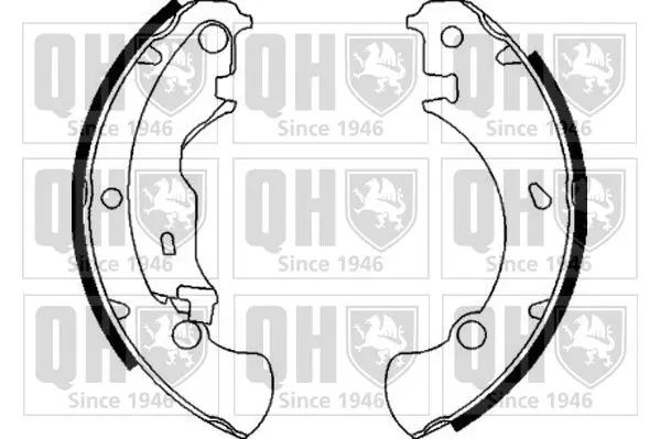 Handler.Part Brake shoe set QUINTON HAZELL BS1065 1