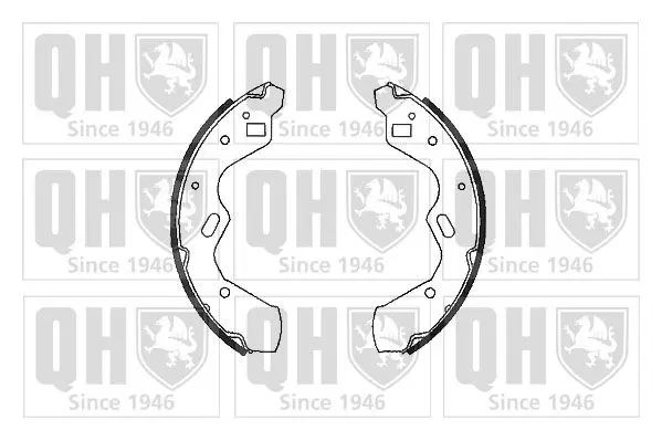 Handler.Part Brake shoe set QUINTON HAZELL BS1081 1