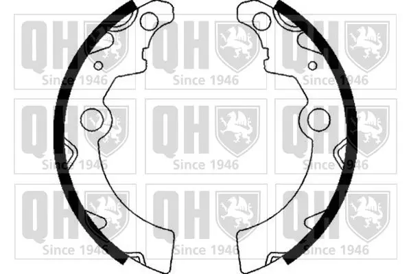 Handler.Part Brake shoe set QUINTON HAZELL BS1100 1