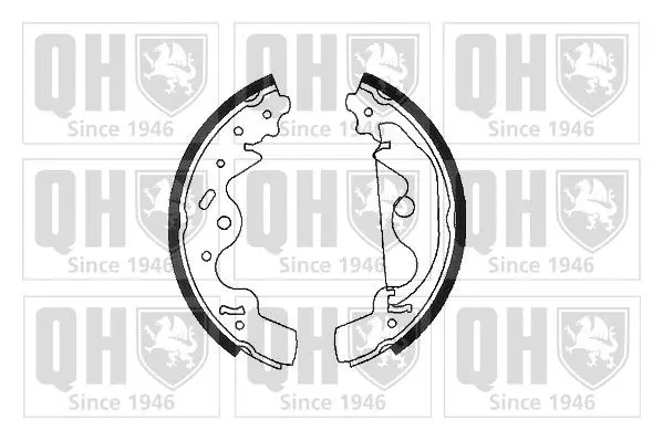 Handler.Part Brake shoe set QUINTON HAZELL BS1122 1