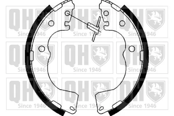 Handler.Part Brake shoe set QUINTON HAZELL BS1126 1