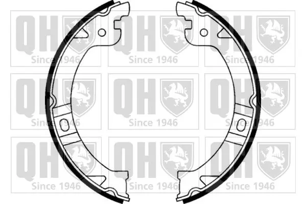 Handler.Part Brake shoe set, parking brake QUINTON HAZELL BS1168 1