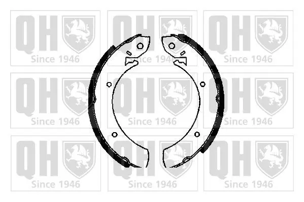 Handler.Part Brake shoe set QUINTON HAZELL BS522 1