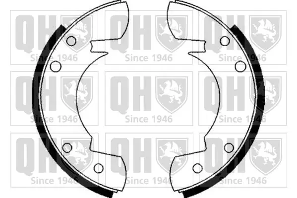 Handler.Part Brake shoe set QUINTON HAZELL BS528 1