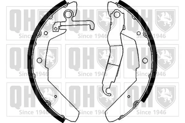 Handler.Part Brake shoe set QUINTON HAZELL BS679 1