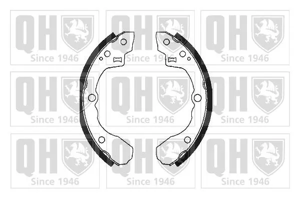 Handler.Part Brake shoe set QUINTON HAZELL BS694 1