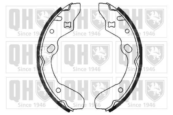 Handler.Part Brake shoe set QUINTON HAZELL BS888 1