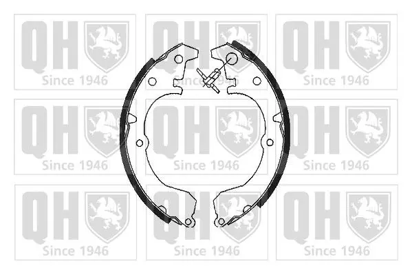 Handler.Part Brake shoe set QUINTON HAZELL BS936 1