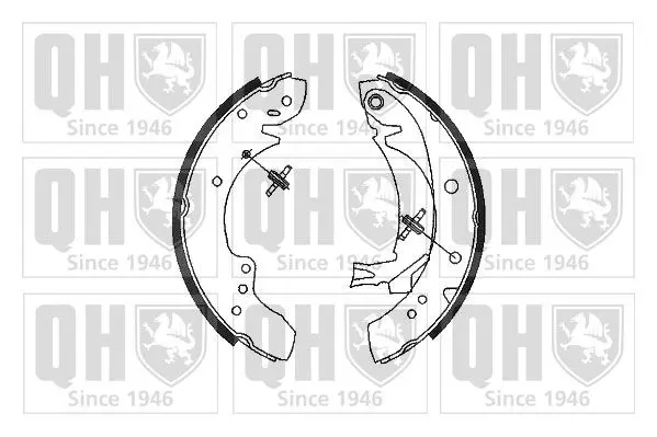 Handler.Part Brake shoe set QUINTON HAZELL BS957 1