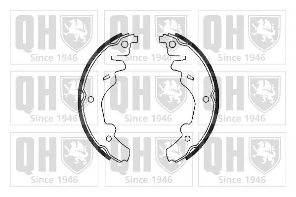 Handler.Part Brake shoe set QUINTON HAZELL BS979 1