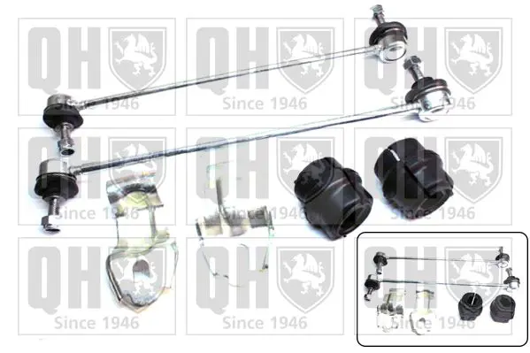 Handler.Part Repair kit, stabilizer suspension QUINTON HAZELL EMBK2655 1