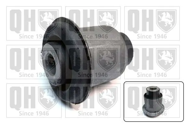 Handler.Part Control arm-/trailing arm bush QUINTON HAZELL EMS8458 1