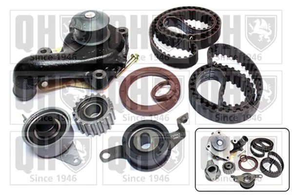 Handler.Part Water pump & timing belt set QUINTON HAZELL QBPK1560 1