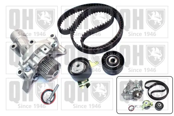 Handler.Part Water pump & timing belt set QUINTON HAZELL QBPK6460 1