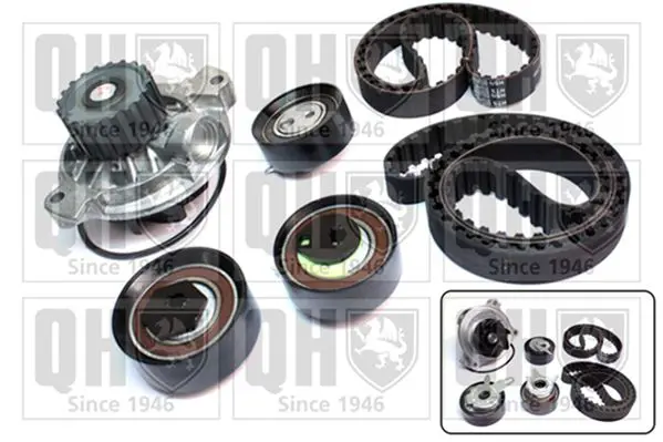 Handler.Part Water pump & timing belt set QUINTON HAZELL QBPK6500 1