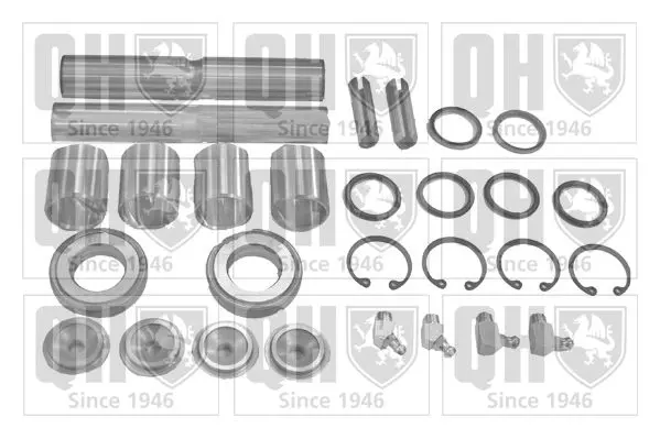 Handler.Part Repair kit, kingpin QUINTON HAZELL QP761T 1