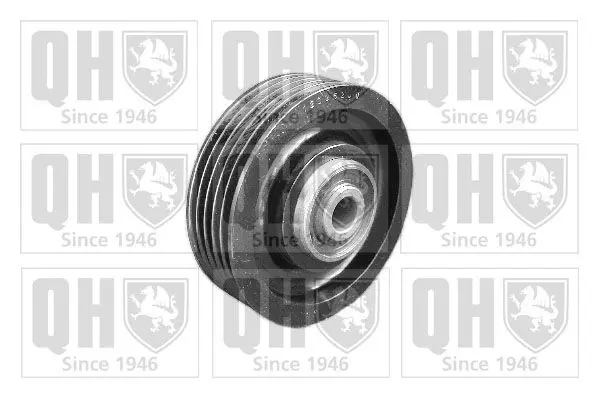 Handler.Part Tensioner pulley, v-ribbed belt QUINTON HAZELL QTA691 1