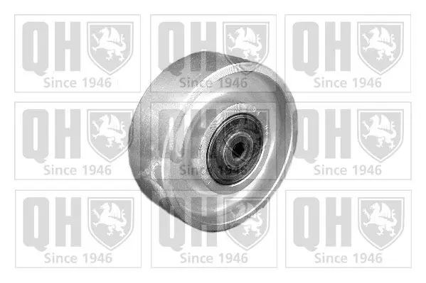 Handler.Part Deflection/guide pulley, v-ribbed belt QUINTON HAZELL QTA695 1