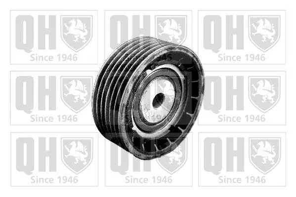 Handler.Part Deflection/guide pulley, v-ribbed belt QUINTON HAZELL QTA1018 1