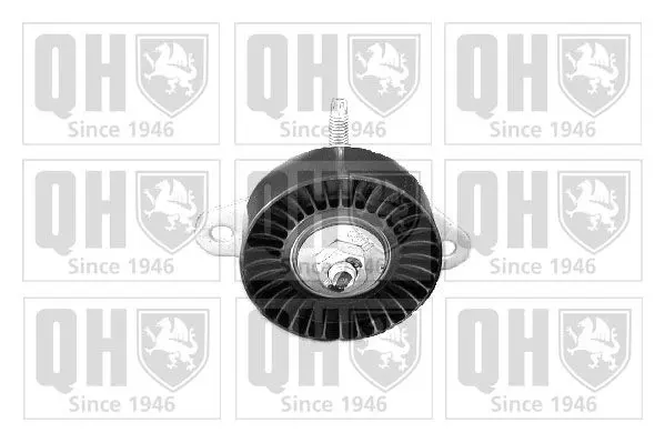 Handler.Part Tensioner pulley, v-ribbed belt QUINTON HAZELL QTA1032 1