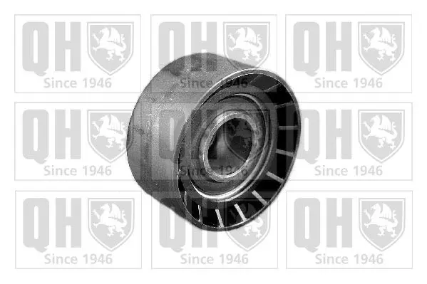 Handler.Part Tensioner pulley, v-ribbed belt QUINTON HAZELL QTA1039 1