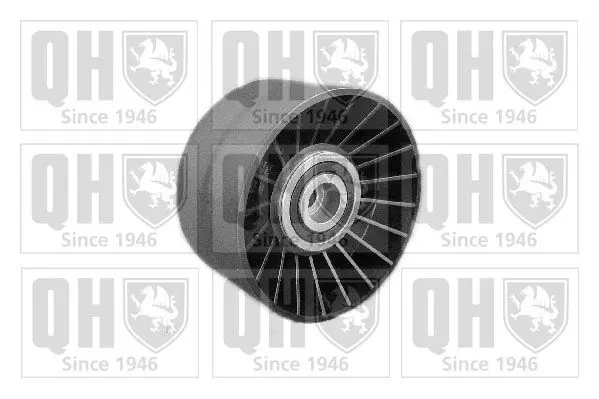 Handler.Part Deflection/guide pulley, v-ribbed belt QUINTON HAZELL QTA1048 1