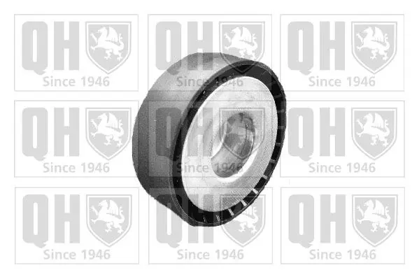 Handler.Part Tensioner pulley, v-ribbed belt QUINTON HAZELL QTA1067 1