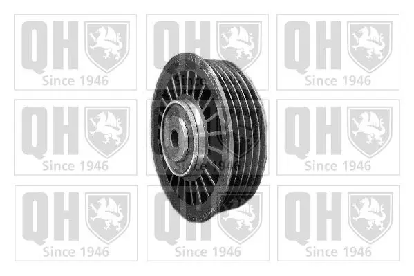 Handler.Part Deflection/guide pulley, v-ribbed belt QUINTON HAZELL QTA1098 1