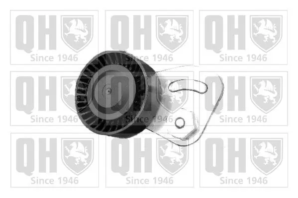 Handler.Part Tensioner pulley, v-ribbed belt QUINTON HAZELL QTA1099 1